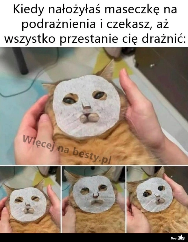 
    Maseczka na podrażnienia 