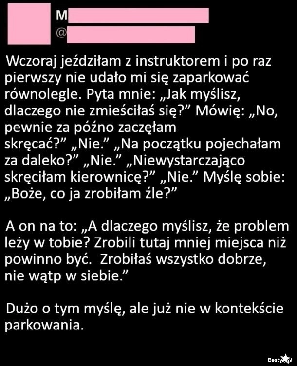 
    Parkowanie równoległe 