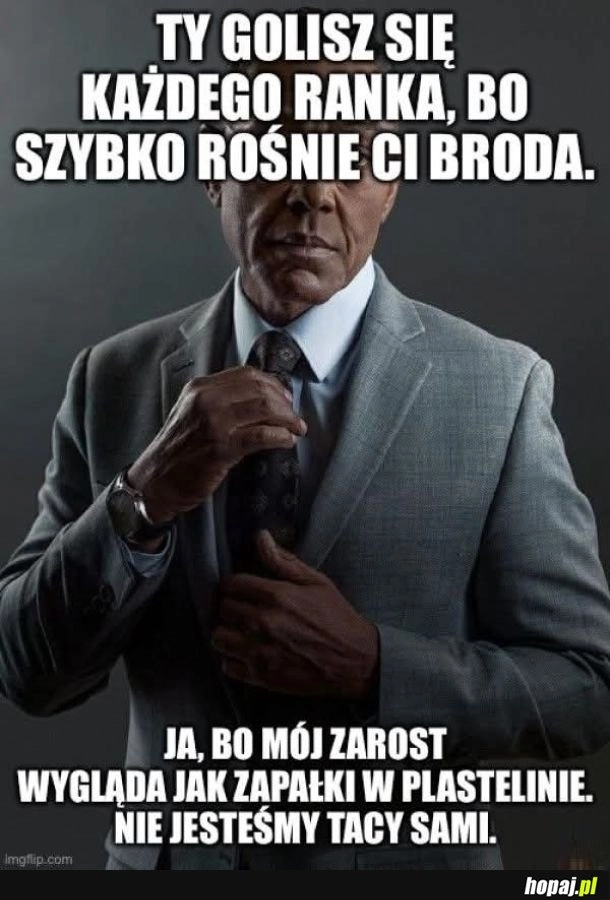 
    Należę do tej drugiej grupy zarostowej