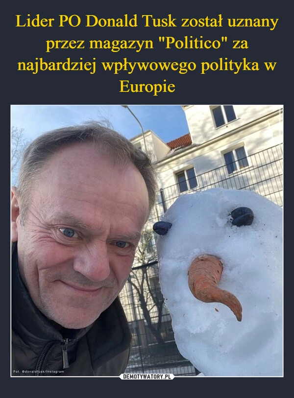 
    Lider PO Donald Tusk został uznany przez magazyn "Politico" za najbardziej wpływowego polityka w Europie