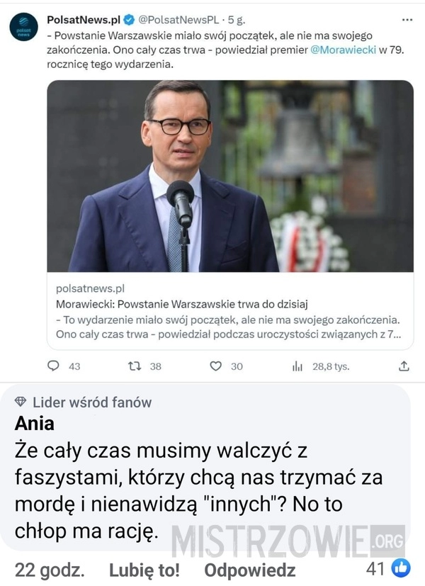 
    Trwające powstanie