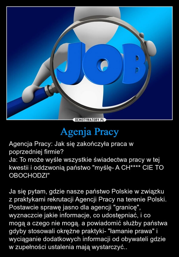
    Agenja Pracy