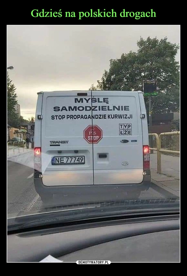 
    Gdzieś na polskich drogach