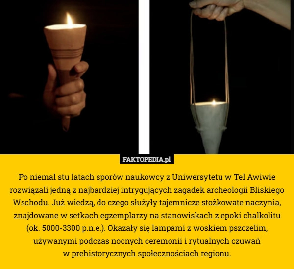 
    Po niemal stu latach sporów naukowcy z Uniwersytetu w Tel Awiwie rozwiązali