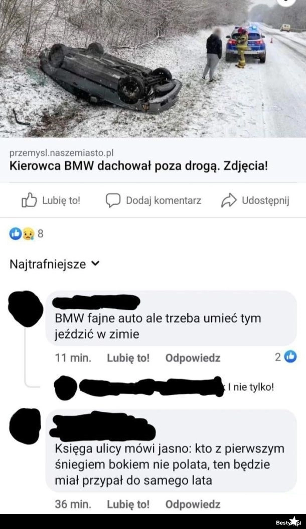 
    Kierowca BMW 