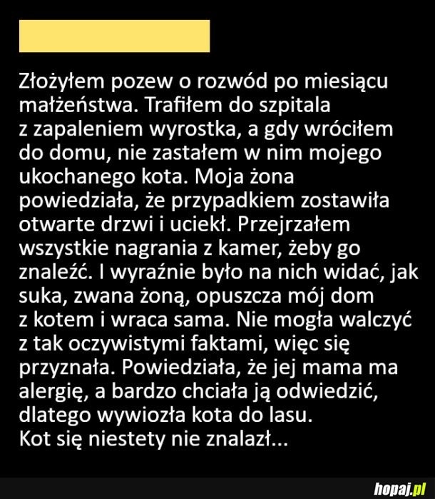 
    Pozew o rozwód po miesiącu małżeństwa