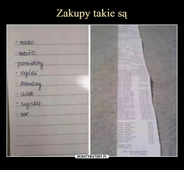 
    Zakupy takie są