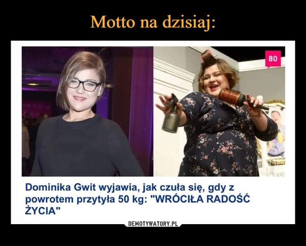 
    Motto na dzisiaj: