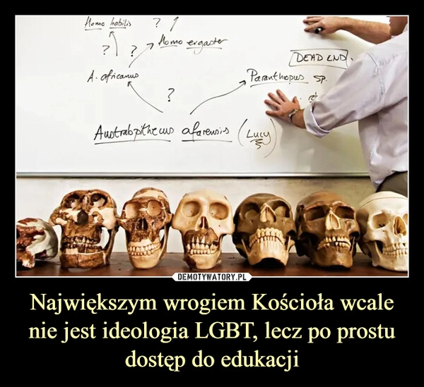 
    Największym wrogiem Kościoła wcale nie jest ideologia LGBT, lecz po prostu dostęp do edukacji