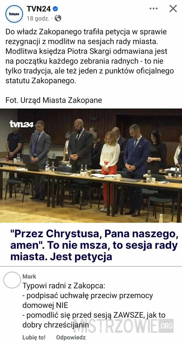 
    Modlitwa na sesji