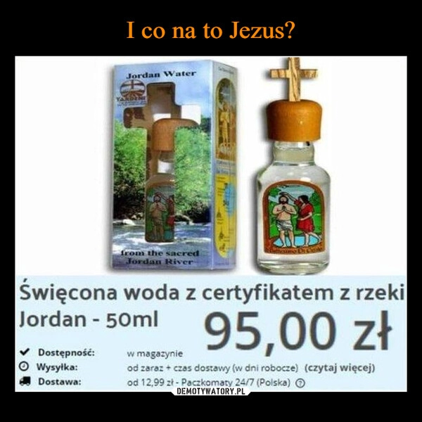 
    I co na to Jezus?