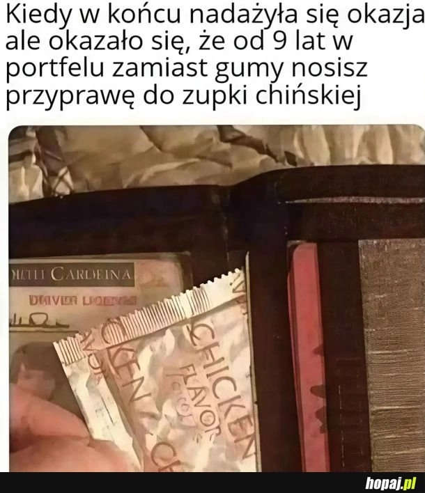 
    No to będzie ramen zamiast bzykania