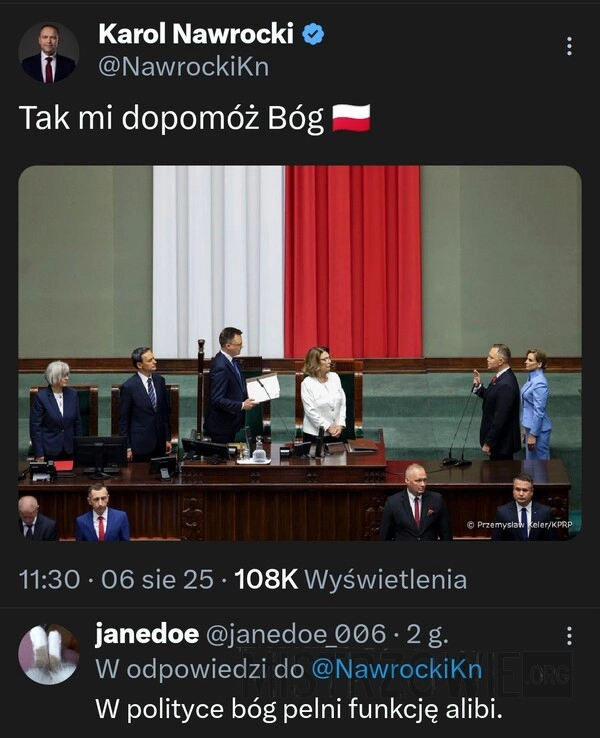 
    Zaprzysiężenie