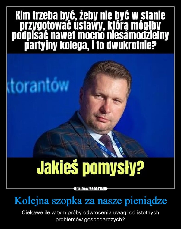 
    
Kolejna szopka za nasze pieniądze 