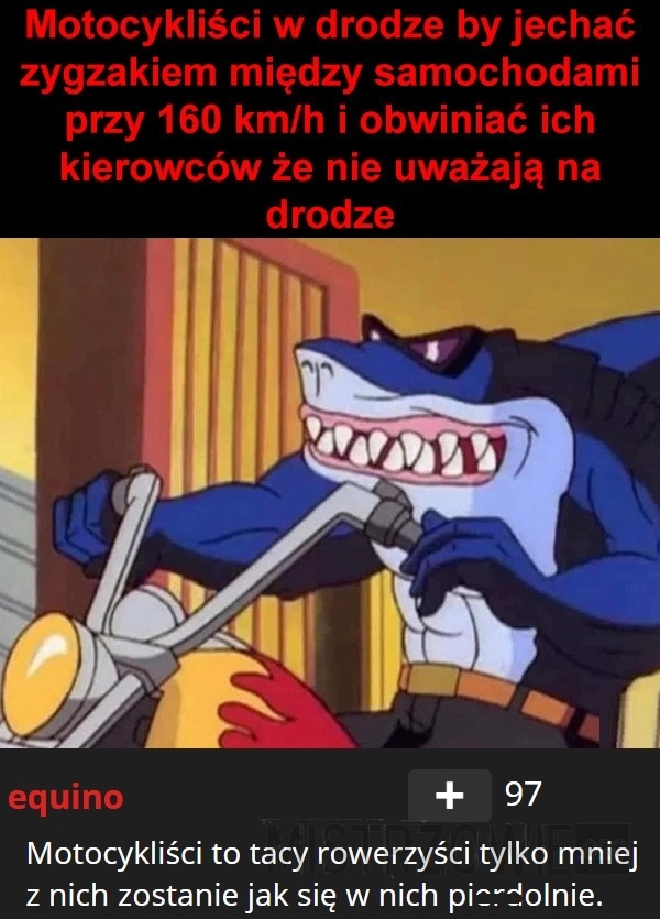 
    Motocykliści