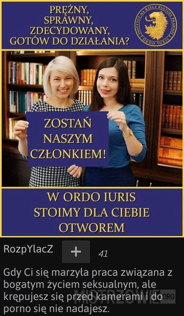 
    Zostań członkiem Ordo Iuris