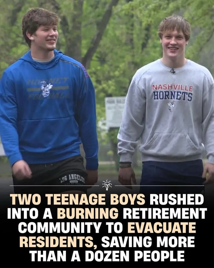 
    These teens are absolute legends