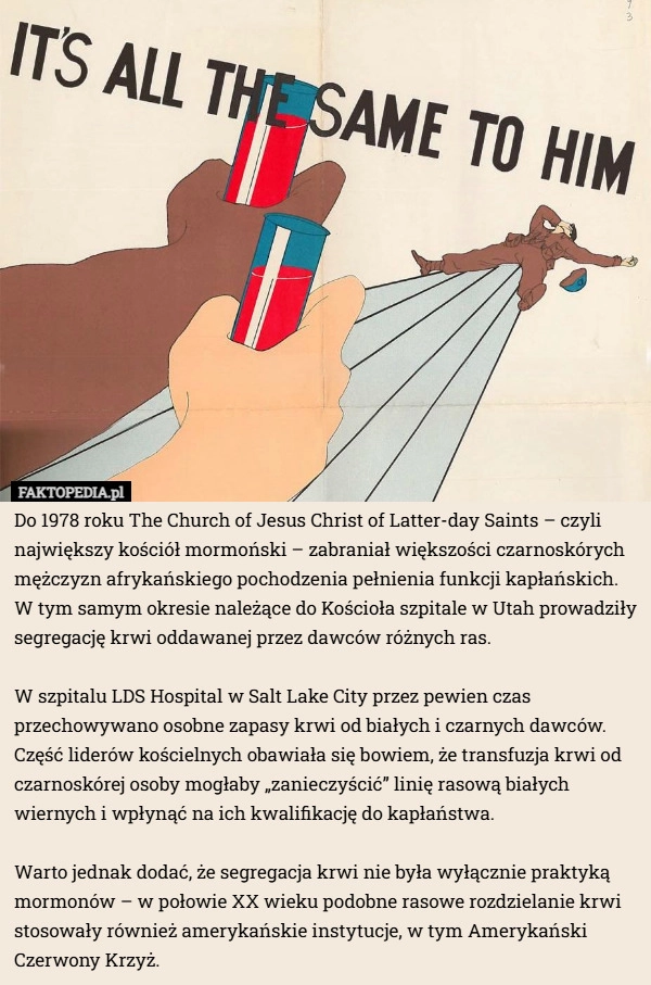 
    Do 1978 roku The Church of Jesus Christ of Latter-day Saints – czyli największy...