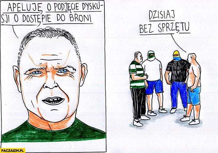
    Nawrocki apeluje o podjęcie dyskusji o dostępie do broni, dzisiaj ustawka bez sprzętu