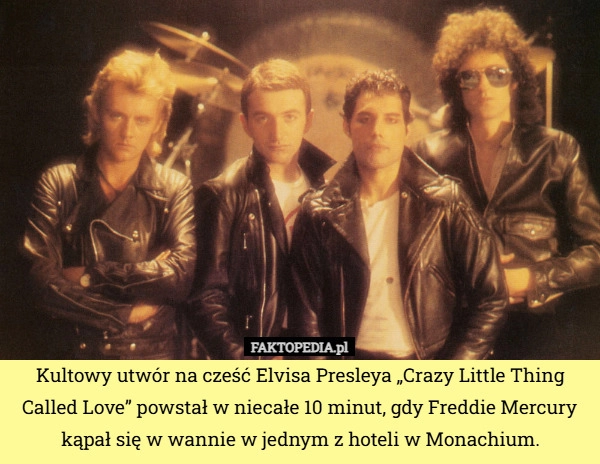 
    Kultowy utwór na cześć Elvisa Presleya „Crazy Little Thing Called Love”