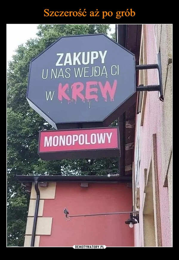 
    Szczerość aż po grób