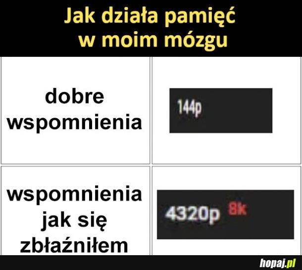 
    Jak działa pamięć w moim mózgu