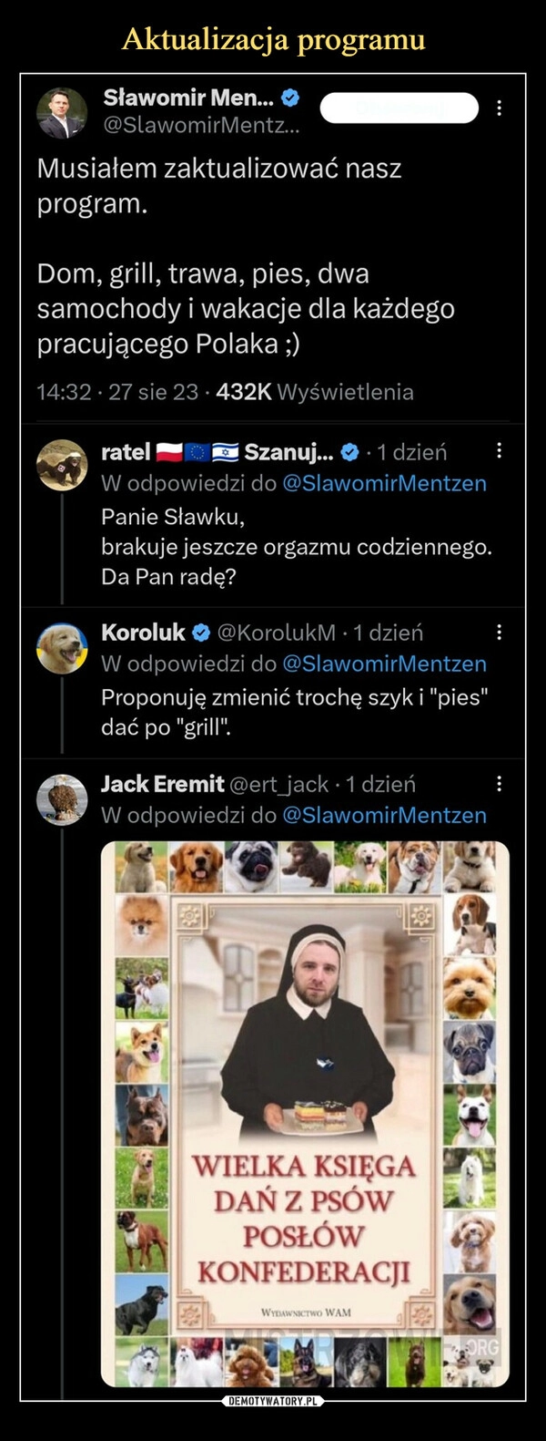 
    Aktualizacja programu