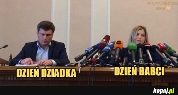 
    Dzień Babci i Dziadka. 