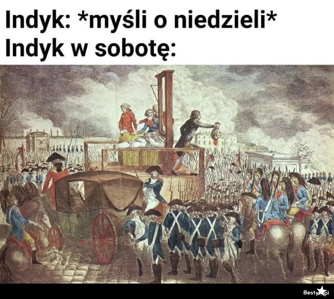 
    Myślał indyk o niedzieli... 