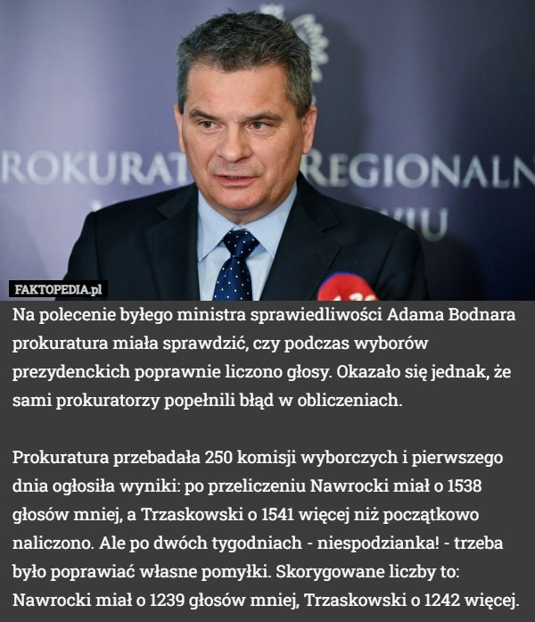 
    Na polecenie byłego ministra sprawiedliwości Adama Bodnara prokuratura miała