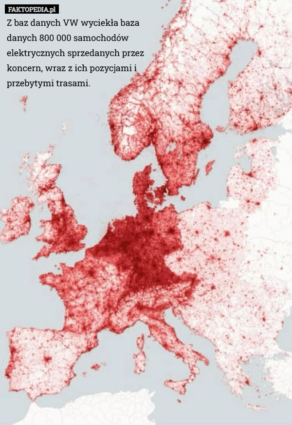 
    Z baz danych VW wyciekła baza danych 800 000 samochodów elektrycznych sprzedanych