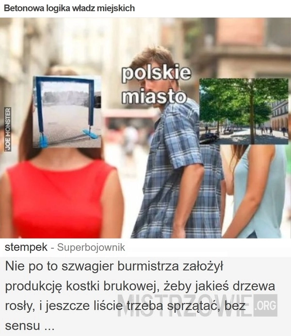 
    Betonowa logika władz miejskich