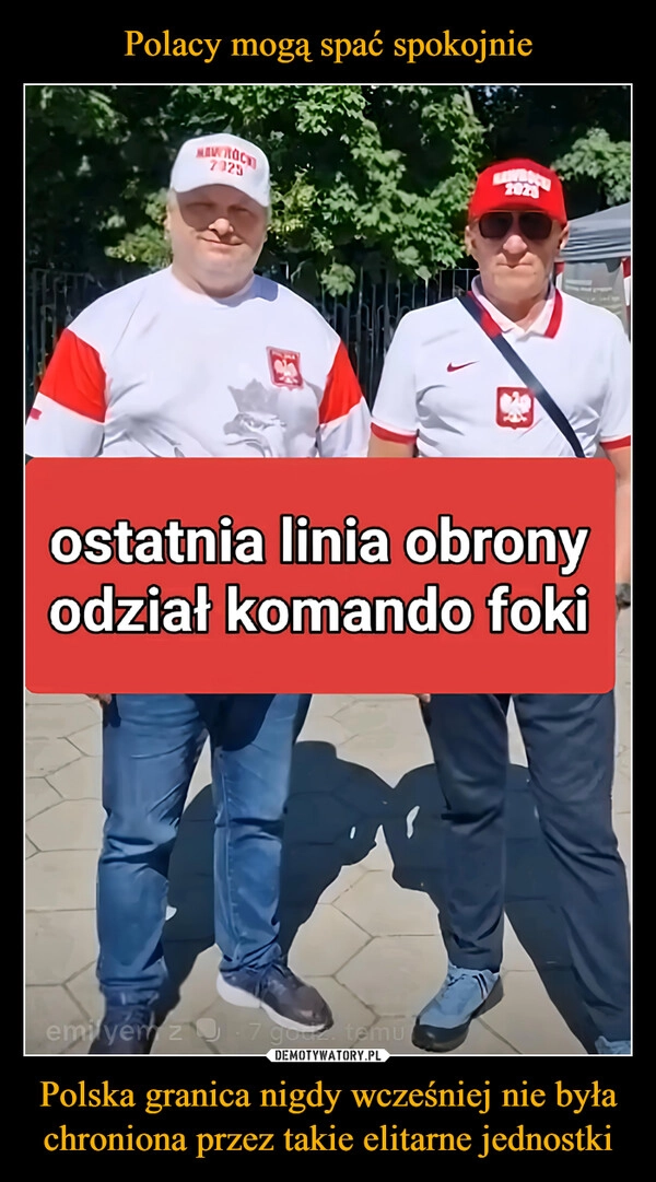 
    Polacy mogą spać spokojnie Polska granica nigdy wcześniej nie była chroniona przez takie elitarne jednostki