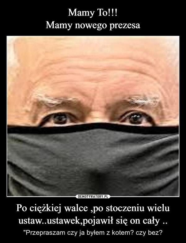 
    Mamy To!!!
Mamy nowego prezesa Po ciężkiej walce ,po stoczeniu wielu ustaw..ustawek,pojawił się on cały ..