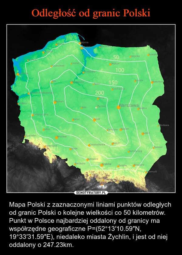 
    Odległość od granic Polski