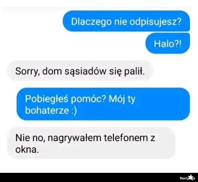 
    Zajęty czymś innym 