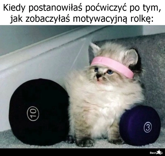 
    Motywacja do ćwiczeń 