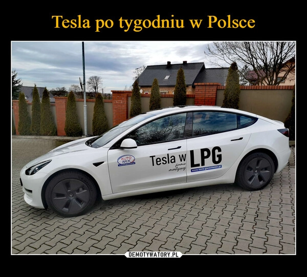 
    Tesla po tygodniu w Polsce