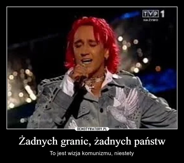 
    Żadnych granic, żadnych państw