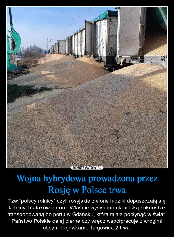 
    Wojna hybrydowa prowadzona przez Rosję w Polsce trwa