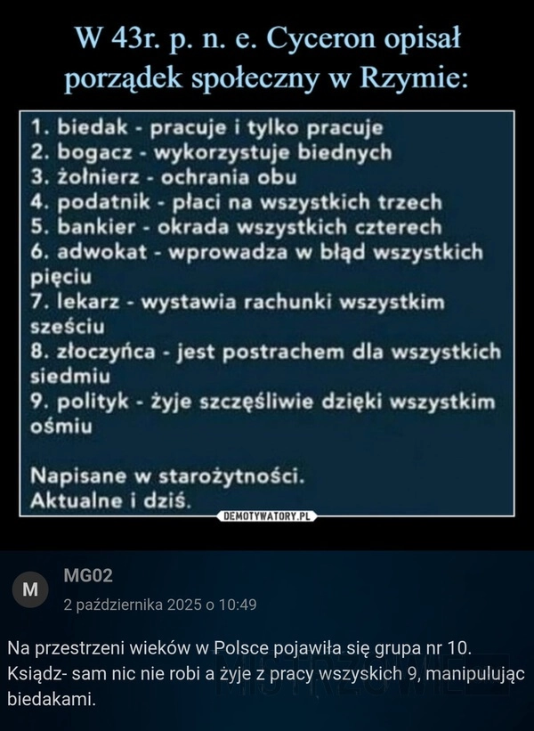 
    Porządek społeczny
