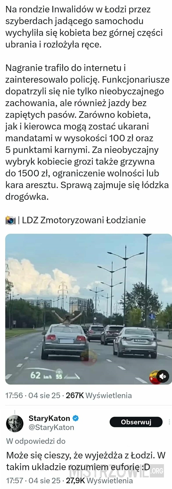 
    Kobieta w Łodzi