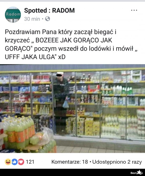 
    Upał bardzo 