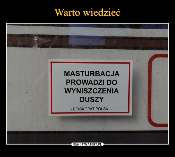 
    Warto wiedzieć