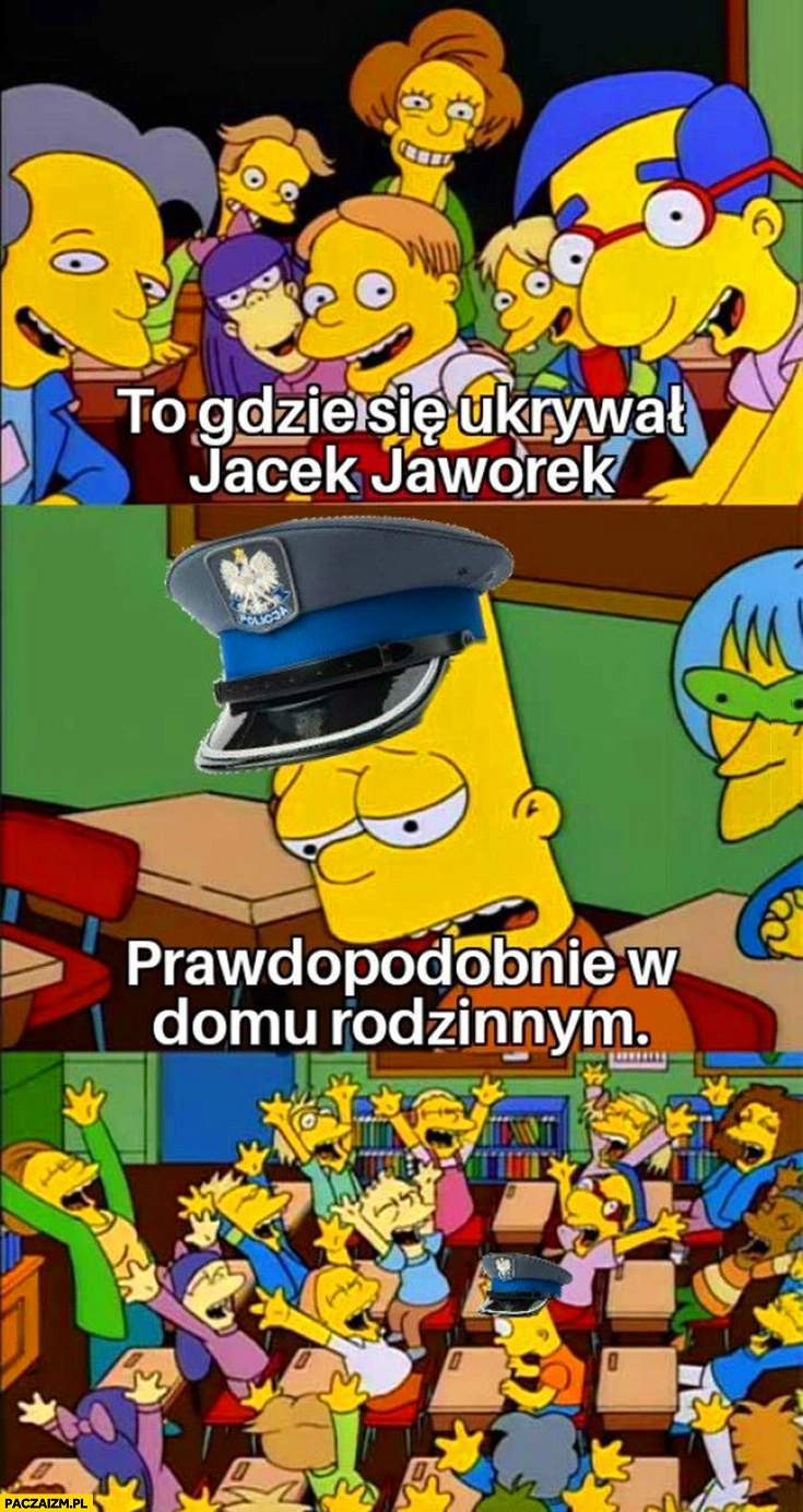 
    To gdzie się okrywał Jacek Jaworek? Policjant: prawdopodobnie w domu rodzinnym wszyscy się śmieją