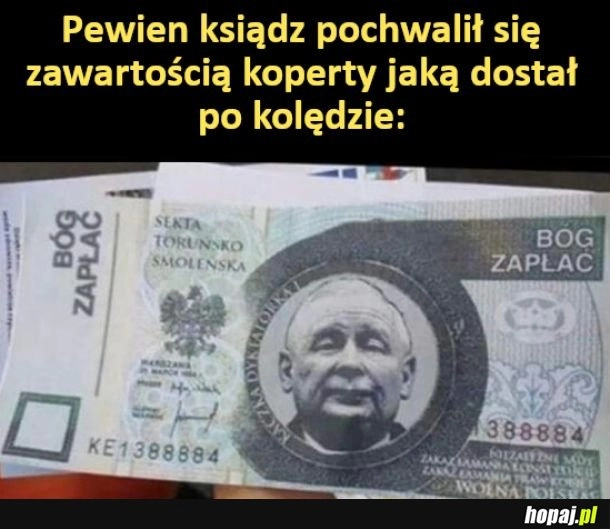 
    Bóg zapłać