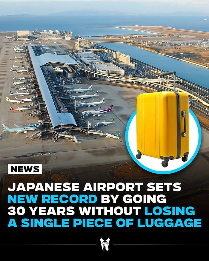 
    That's some serious dedication to not losing bags. Other airports need to take notes.