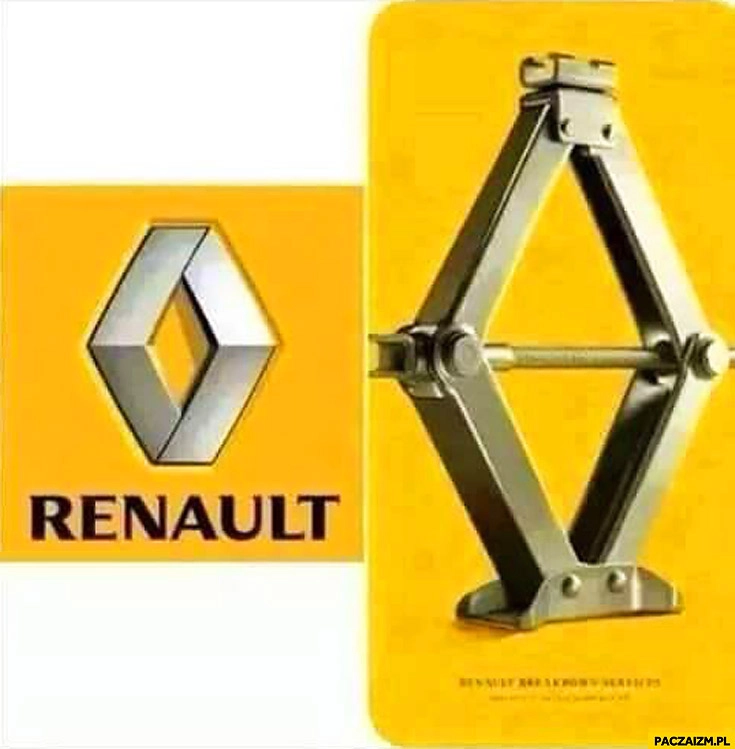 
    Logo Renault wyjaśnione znaczenie lewarek