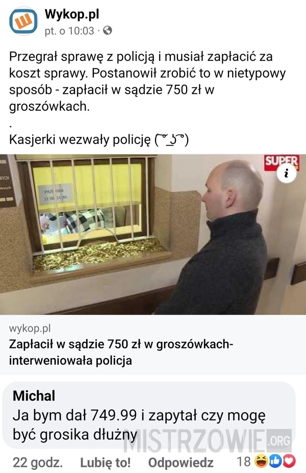 
    Koszty sprawy sądowej