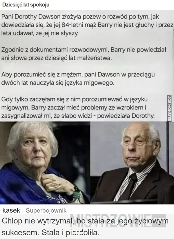 
    Dziesięć lat spokoju